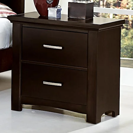 Night Stand - 2 drawers